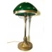 Ретро-Лампа с зеленым плафоном