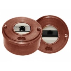 Розетка интерн. "Гусевъ", RJ 45, медь, диаметр 100мм