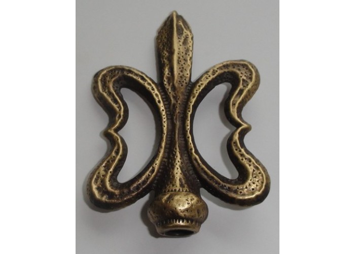 Декоративный наконечник, латунь,цвет античная бронза